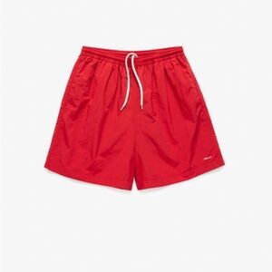 Red Athletic Men's Shorts